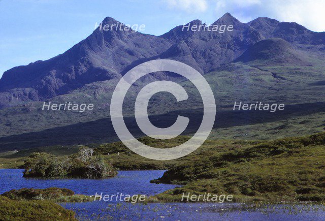 Corries in the Black Cuillin Hills, Isle of Skye, Scotland, 20th century. Artist: CM Dixon.