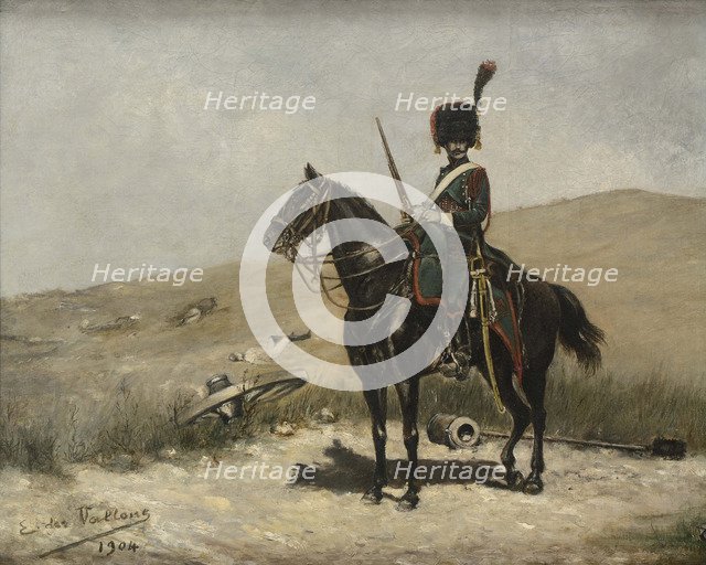 Chasseur à cheval de la Garde impériale (Horse Chasseurs of the Imperial Guard) , 1904.