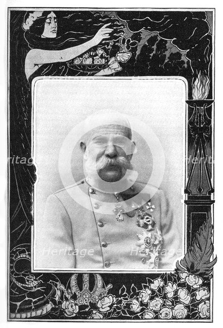 Emperor Franz Josef I of Austria, 1900. Artist: Unknown