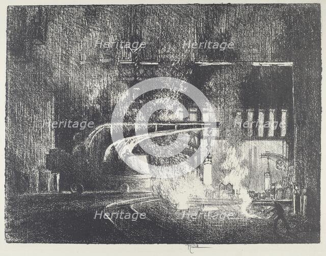 The Perambulator, 1916. Creator: Joseph Pennell.