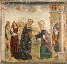 The Visitation, Between 1520 and 1535. Creator: Marinoni, Bernardino (active 1490-1530).