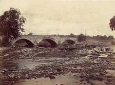 Antietam Bridge, On the Sharpsburg and Boonsboro Turnpike, No. 2, September 1862, 1862. Creator: Alexander Gardner.