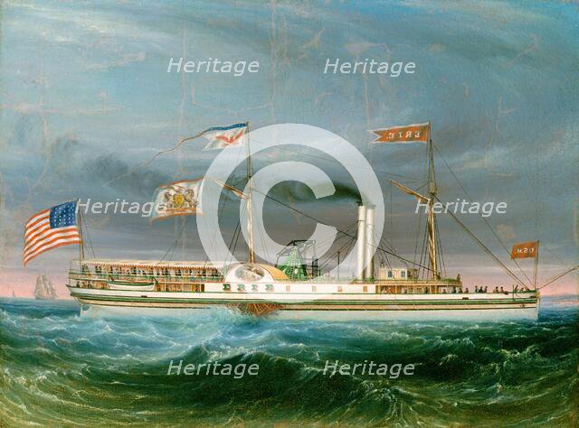 Steamship "Erie", probably 1837. Creator: Unknown.