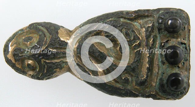 Clasp, British or European (?), 6th-8th century. Creator: Unknown.