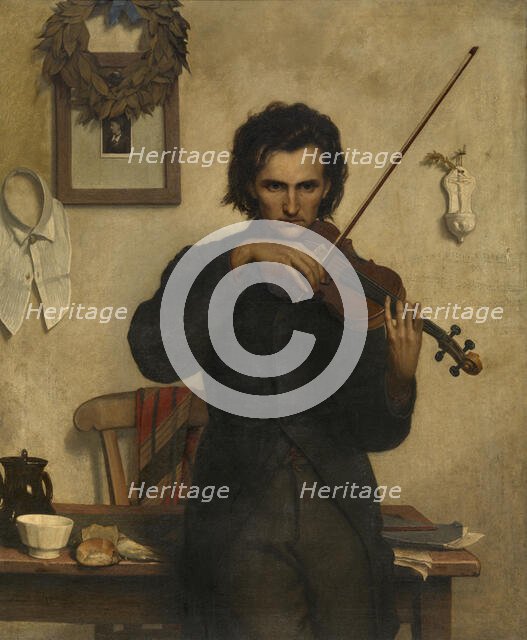 Peut-être!..., 1875. Creator: Alexandre Struys.