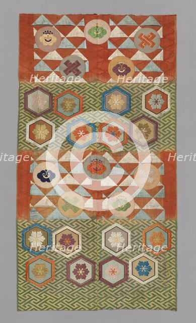 Karaori (Noh Costume), Japan, Edo period (1615-1868), 1775/1825. Creator: Unknown.