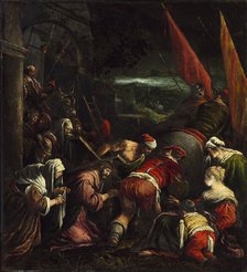 The Road to the Calvary, 16th century. Creator: Bassano, Jacopo, il vecchio (ca. 1510-1592).