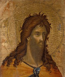 St. John the Baptist (fragment), c1350. Creator: Paolo Veneziano.