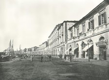 The Marina, Messina, Sicily, Italy, 1895. Creator: W & S Ltd.