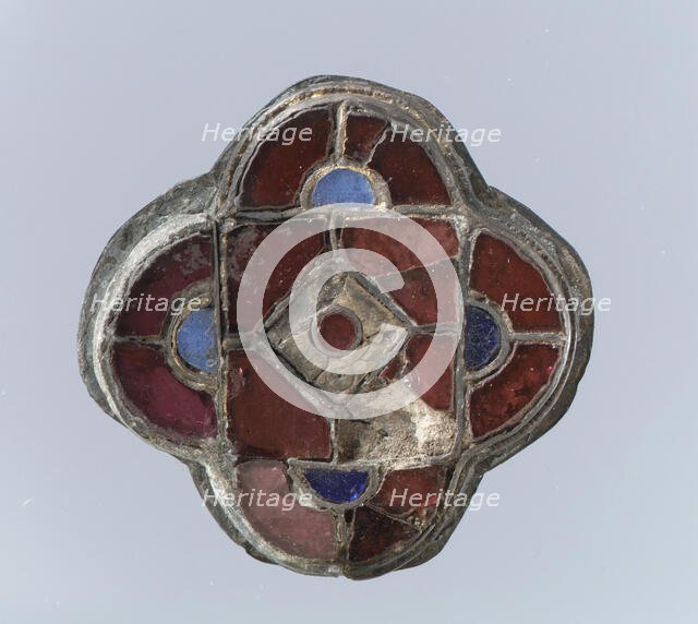 Quatrefoil Brooch, Frankish, second half 6th century. Creator: Unknown.