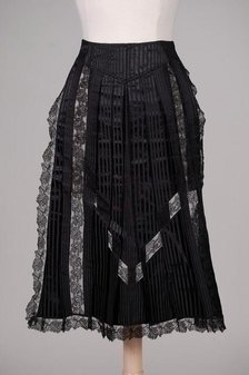 Afternoon apron, American, ca. 1880. Creator: Unknown.