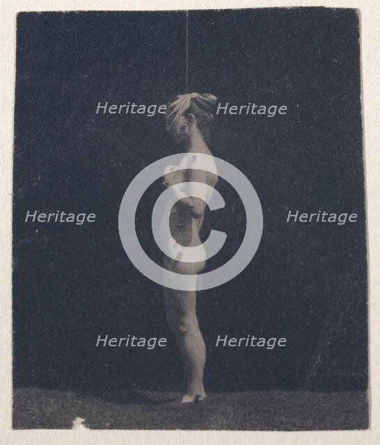 Unidentified Model, 1884. Creator: Thomas Eakins.