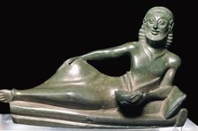 Greek bronze of a banqueter. Artist: Unknown