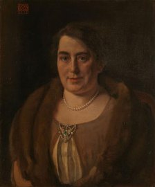 Adèle van Meekren, second wife of Andries van Wezel, 1912.  Creator: Willem Witsen.