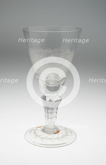 Goblet, Saxony, c. 1735. Creator: Unknown.