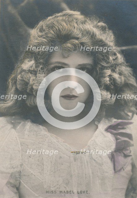 'Miss Mabel Love' (1874-1953), c1930. Creator: Unknown.