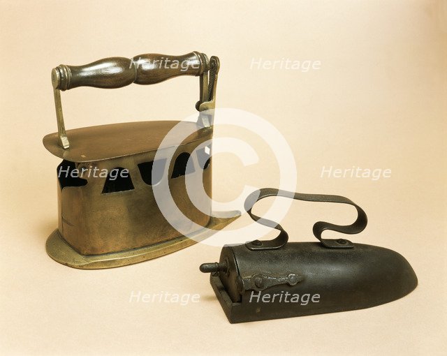 Flat irons, 18th century. Artist: Unknown