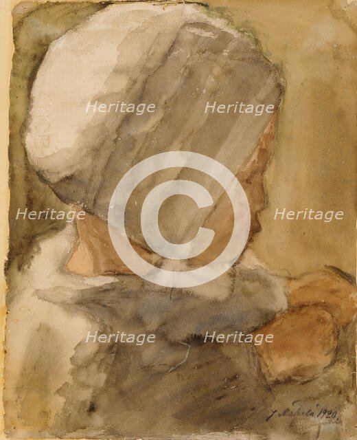 Child, 1920. Creator: Juho Makela.