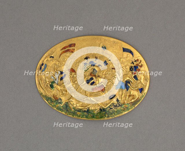 Plaque, France, 19th century. Creator: Unknown.