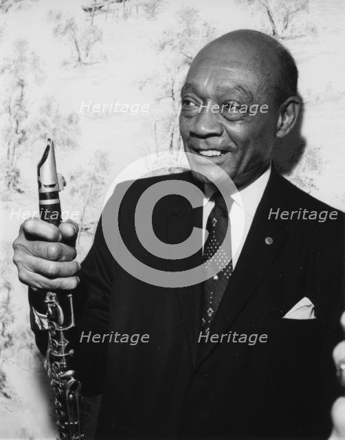 Edmond Hall, 1966. Creator: Brian Foskett.