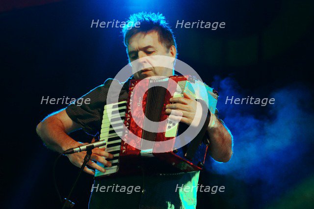Huw Warren, Love Supreme Jazz Festival, Glynde Place, East Sussex, 2015.  Creator: Brian O'Connor.