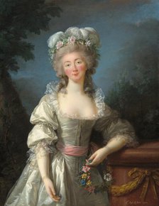 Madame du Barry, 1782. Creator: Elisabeth Louise Vigee-LeBrun.