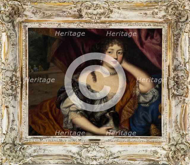 Portrait of Louise Renée de Penancoët de Kérouaille, Duchess of Portsmouth (1649-1734). Artist: Gascar, Henri (1635-1701)