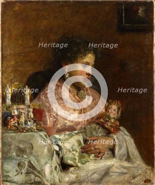 Le due bambole (The two dolls), 1876.