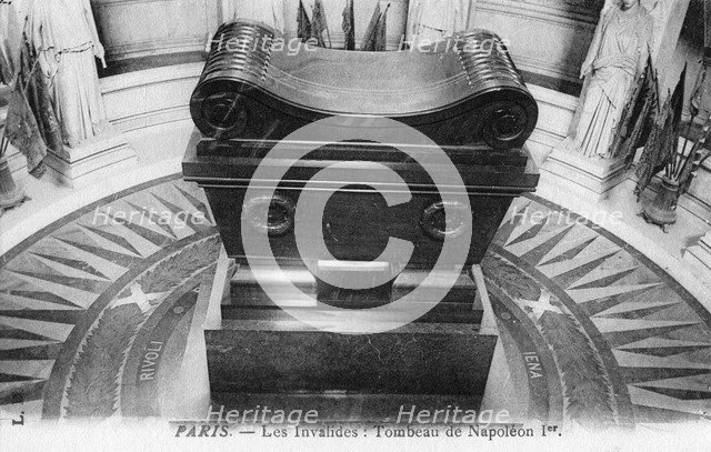 Napoleon's tomb, Les Invalides, Paris, France, c1920s. Artist: Unknown