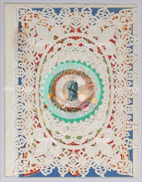 Valentine, ca. 1880., ca. 1880. Creator: Anon.