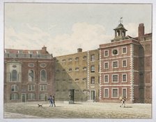 Bridewell, City of London, 1821. Artist: Thomas Hosmer Shepherd