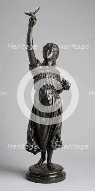 The Lark's First Flight, 1875-1924. Creator: Albert Bruce-Joy.