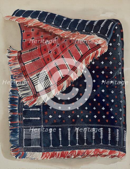 Quilt, c. 1937. Creator: Lillian Causey.