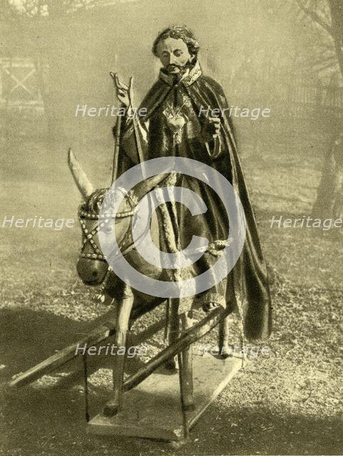 Effigy of Christ riding a donkey, Puch bei Hallein, Austria, c1935. Creator: Unknown.