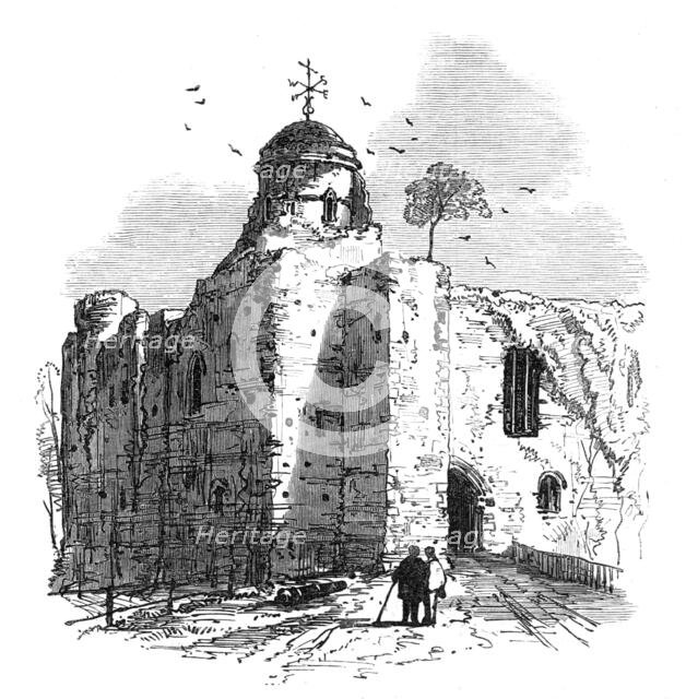 The Town and Camp of Colchester: the Castle, 1869. Creator: Unknown.