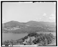 Panorama from Shepard Hill, Asquam Lake, N.H., c1906. Creator: Unknown.