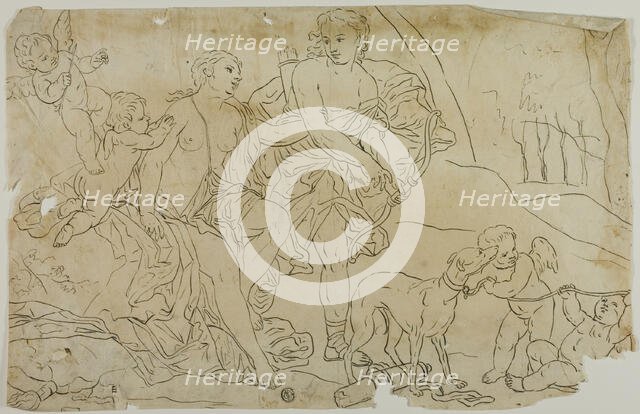 Diana and Endymion, n.d. Creator: Unknown.