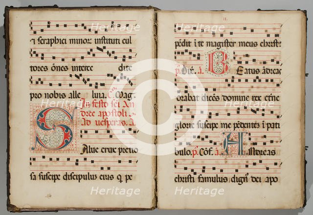 Antiphonary, 1736. Creator: Unknown.