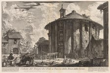 Views of Rome: Temple of Cybele, 1758. Creator: Giovanni Battista Piranesi (Italian, 1720-1778).