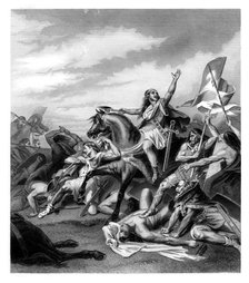 Battle of Tolbiacum, 496 AD, (1875). Artist: DJ Pound