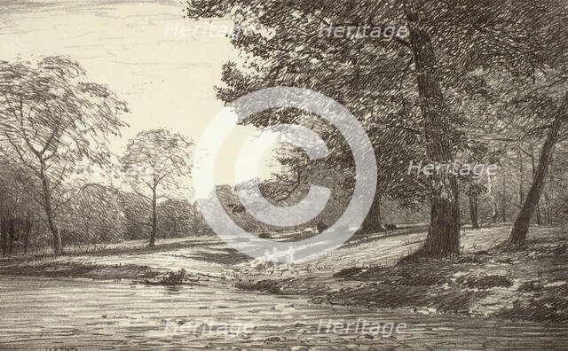 The Flats, 1923. Creator: Bolton Coit Brown.