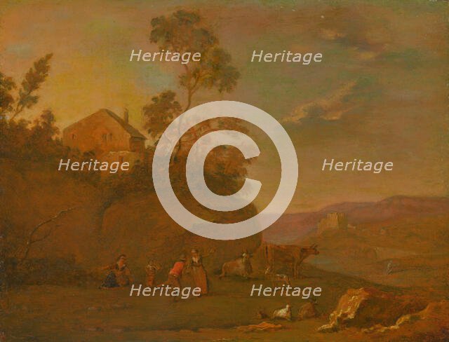 Early Evening, 1740-1760. Creator: Norbert Grund.