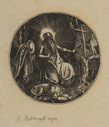 Saint Jerome, 19th century. Creator: Alois Petrak.