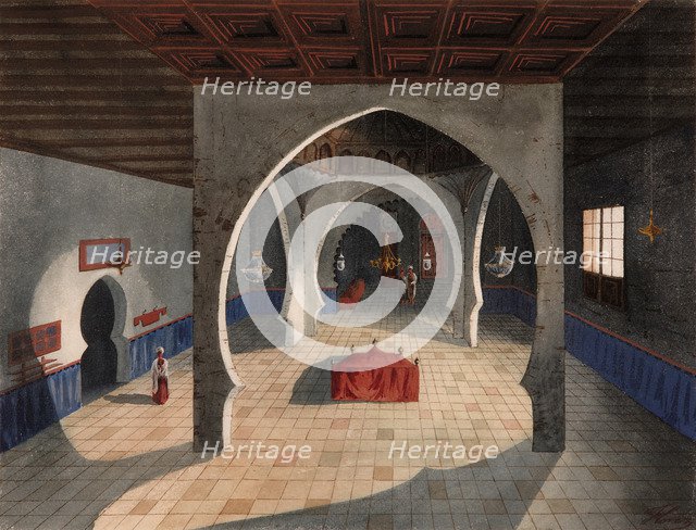 A Mosque. Artist: Flores Ibáñez, Eduardo (active 1870-1889)