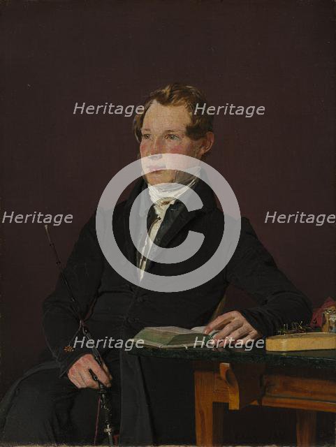 Dr. Johann Henning Kjetil Hjardemaal, 1833. Creator: Christen Købke (Danish, 1810-1848).