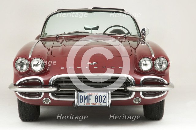1961 Chevrolet Corvette C1 Convertible Artist: Unknown.