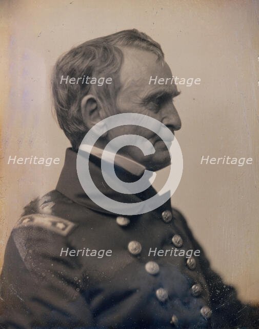 Commodore Charles Morris, ca. 1850. Creators: Josiah Johnson Hawes, Albert Sands Southworth.