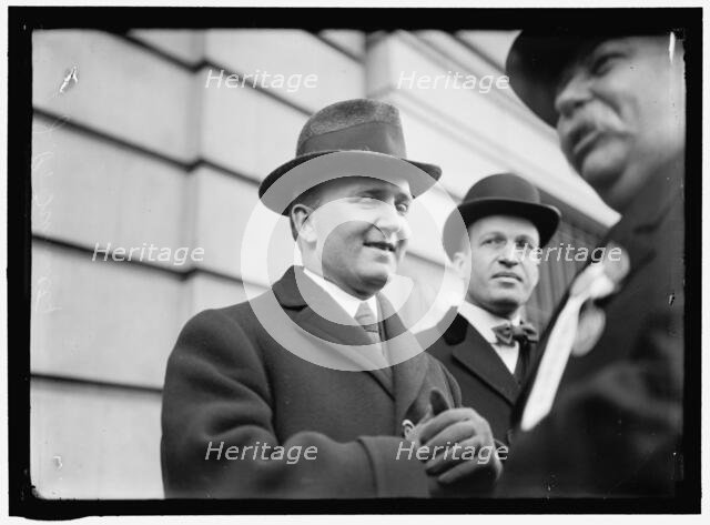 Joseph Tumulty, between 1913 and 1917. Creator: Harris & Ewing.