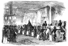 The Sultan Proceeding to the Ball given by the French Ambassador, at Constantinople, 1856.  Creator: Unknown.