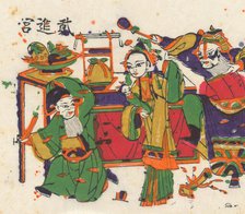 One hundred thirty-five woodblock prints including New Year's pictures (nianh..., 19th-20th century. Creator: Unknown.